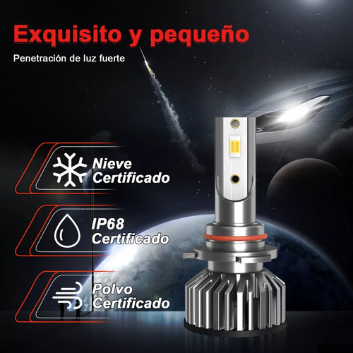 Bombilla Led 9005 9006 Para Faros Delanteros, Luz Alta/baja Foto 2