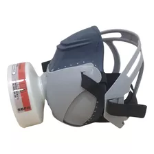 Máscara Respirador Semifacial Com 1 Filtro Airsan Airsafety