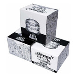 100 Caixa Box Embalagem Para Hambúrguer Artesanal Delivery