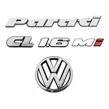 Emblemas Parati Cl 1.6 Mi + Vw Grade - Bola G2 - 1996 À 1999