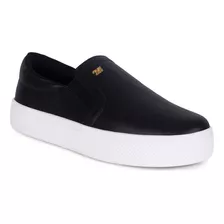 Tênis Feminino Casual Iate Calce Facil Slip On A1.04 B