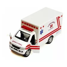 Ambulancia Del Equipo De Rescate, Blanco - Kinsmart 5259d -