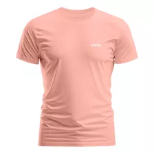 Camiseta Masculina Algodão Premium Básica 100% Slim Lisa