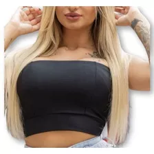 Blusa Feminina Elegante Top Faixa Com Bolso Trend