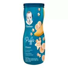 Snacks Gerber Puffs Etapa 3 Plátano Bote 42g