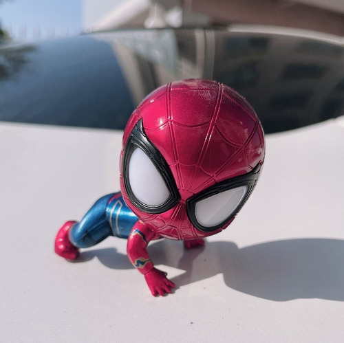 Adorno De Coche Modelo Spider-man De Marvel Avengers Foto 3