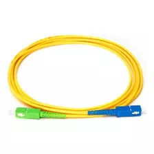 Cable Patch Cord Ftth, Fibra Óptica Sc/apc A Sc/upc, 1 Mt.