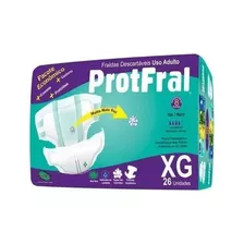 Fralda Geriatrica Protfral Econômica Xg Pacote C/26 Protdesc