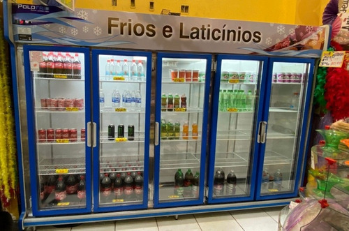 Expositor Refrigerador De 5 Portas Conveniência Prêmio 