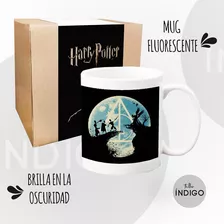 Mug Harry Potter Cerámica Fluorescente Empaque Personalizado