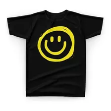 Camiseta Camisa Grafite Gafito Sorriso Emoji Smile - E27