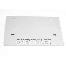 Portaplaca Chevrolet Chevrolet Portaplaca Acero Inox