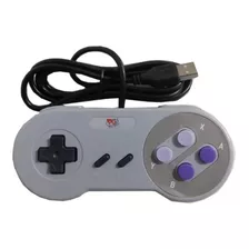 Controle Usb Snes Super Nintendo Super Famicom