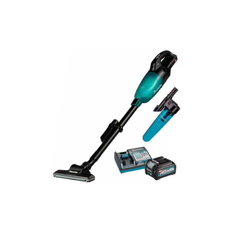 Aspirador sem fio Vertical, De mão Makita DCL180Z 0.65L Azul 110V/220V Sem  Bateria e Carregador