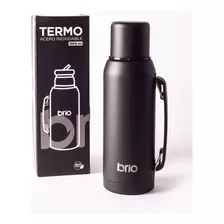 Termo 1 Litro Acero Inox Brio Con Pico Cebador