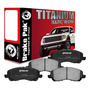 Bandas De Freno Marca Brake Pak Para Mitsubishi Lancer Mitsubishi Lancer Evolution VII