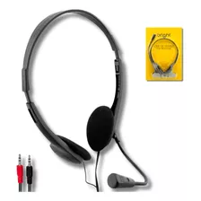 Fone De Ouvido Headset Para Pc Home Office Skype 