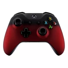 Carcasa Forntal Para Control Xbox One S/ X Color Rojo Sombra
