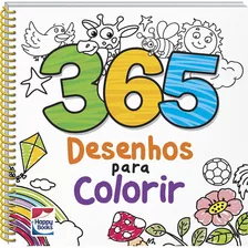 365 Desenhos Para Colorir, De Mammoth World. Happy Books Editora Ltda. Em Português, 2019