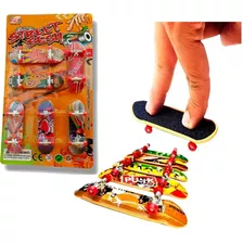  Mini Patineta De Skate Para Dedos Set 6 Tablas Fingerboard