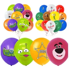 10 Globos Látex Toy Story Mix Diseños Envío Inmediato 