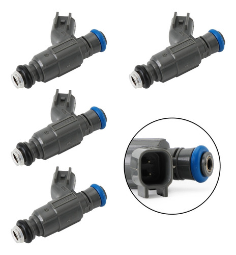 4x Inyector De Combustible Para Ford Focus 2.0l 2002-2004 Foto 5