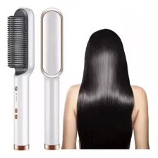 Escova Alisadora Pente Cabelo Modela 5 Temperaturas Bivolt