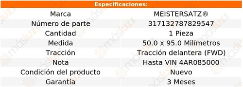 1- Abrazadera Escape 100 2.8l 6 Cil 1992/1994 Meistersatz Foto 4