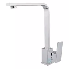 Torneira Cozinha Misturador Monocomando Quadrada Slim Luxo