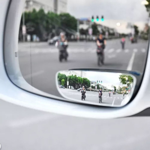Espejo Retrovisor Convexo 360 Punto Ciego X Par Para Carro Foto 3