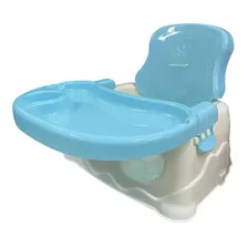 Cadeirinha Alimentação Bebê Booster Portátil Azul Ou Rosa