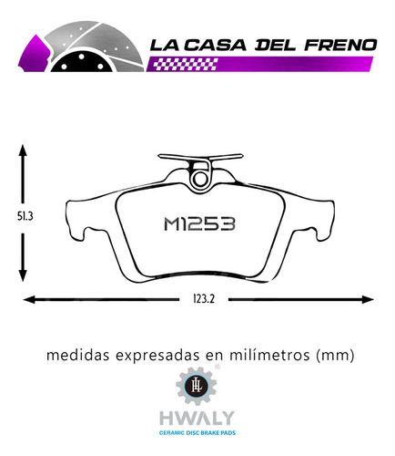 Pastilla De Freno Trasera Volvo C70 2.5 2019 B5254t7mc Foto 3