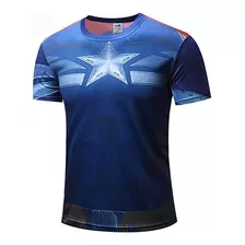 Camiseta Camisa Blusa Super Heróis Dry Fit 205