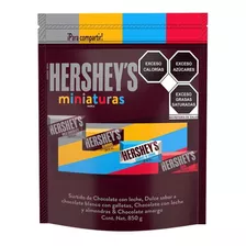 Chocolate Hershey's Miniaturas Surtidos De 850 Grs