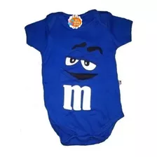 Body Bebe M&m Tematico / Mesversario Fantasia