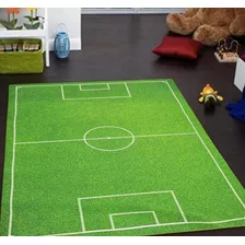 Alfombra Infantil Cancha De Futbol Mod2 100x140cm Kreatex