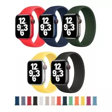 Pulseira Silicone Solo Loop Compativel Com Apple Watch E Iwo