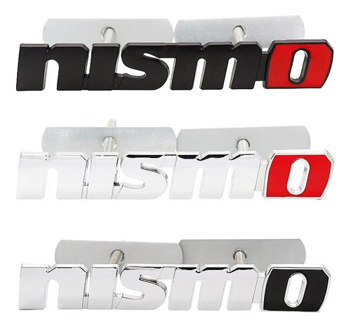 Pegatina 3d Metallic Nismo Badge For Nissan Tiida Skyline Foto 5