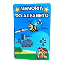 Memória Do Alfabeto Mini Jogo Lembrancinha Festa Prenda