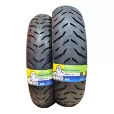 Par Pneu Cb300/twister250 Michelin 110/70-17+140/70-17 Pilot