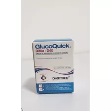 Tirilla Para Medir Glucosa Marca Glucoquick + 50 Lancetas