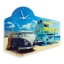 Brisa Vw Collection - Reloj De Pared Para Volkswagen Samba B