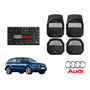 Emblemas Audi Sline Parrilla Y 2 Lateral  Y Cajuela A1 A3 A4