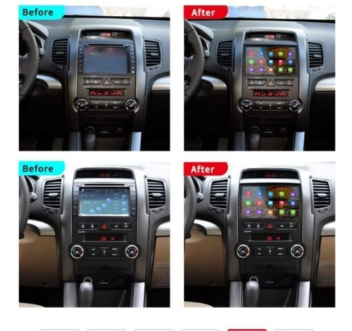 Radio Kia Sorento 2011-12 2+32giga Ips Android Auto Carplay Foto 2