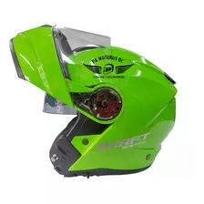 Casco Abatible Verde Policia Marca Shaft 3690