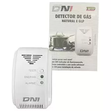 Dni6918 Detector De Gás Natural E Glp C/ Sirene Embutida Dni