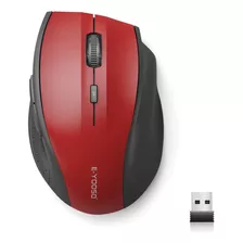 Mouse E-yooso Inalambrico/rojo