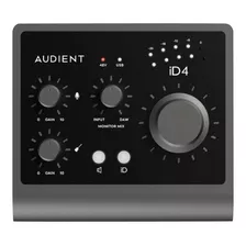 Interfaz De Audio Audient Id4mkii 2 Entradas 2 Salidas Color Gris Oscuro 110v/220v