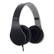 Auricular Soul Vincha Con Cable L600 Sonic Shock Color Negro