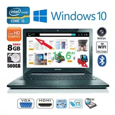 Laptop Core I5 Lenovo 15.6 8gb 1tb Win10 